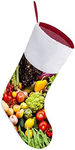Веганская Храна Плодов Коледен Окачен Отглеждане на Сладък Дядо Чорап за Коледно Декориране на Подаръци