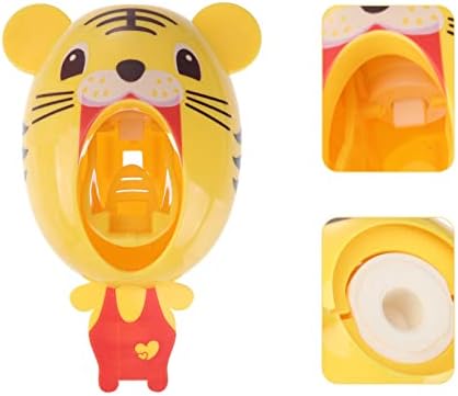 Zerodeko Детски Опаковки Паста за Монтиране на стена Автоматична Сокоизстисквачка за Паста за зъби Сладък Притежателя на Четка за