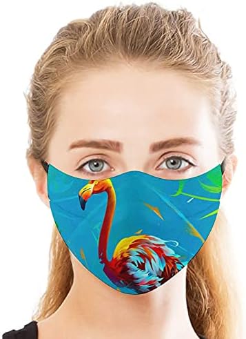 Регулируеми маски за лице Flamingo от 2 части с 4 регулируеми филтри. Маски за лице, покриващи устата