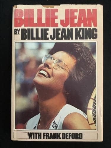 Били Джийн Кинг Подписа Книга Би Джей Кинг Тенис Автограф Купа Федерация Големия Шлем JSA - Тенис списания С Автограф