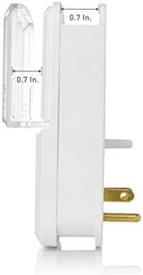 Кабел Има Значение За Защита от пренапрежение на 3 Розетка за Стенен монтаж с 4 Порта USB за зареждане на 4,8 Ампер