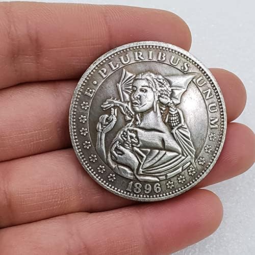 Старинни Занаяти 1896 Година Скитник Лутане Монета от Колекция Сребърни долара Колекция 427