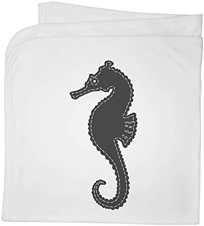Памучни Бебешки одеяла /Шал Azeeda Изработена морско конче (BY00026892)