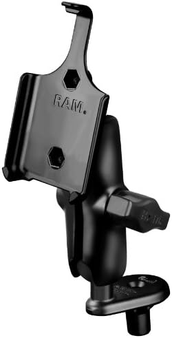 RAM RAM-B-176-AP9U Система за Закрепване на мотоциклет куплунга на штоке за Apple iPhone 4 - Черен