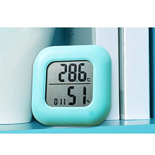 WXYNHHD Електронен Термометър Домашен Точност Влагомер на температурата в помещението, Детска стая, Аптека температурата (Цвета: