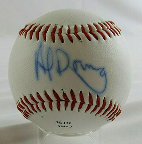Ел Даунинг Подписа Автограф Rawlings Baseball B113 - Бейзболни Топки С Автографи