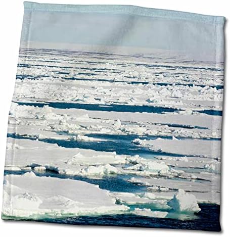 3дРоуз Норвегия. Свалбард. Плаващи лед, простирайки се до хоризонта. - Кърпи (twl-227790-3)