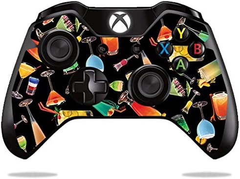 Кожата MightySkins, съвместим с контролера на Microsoft Xbox One или One S - меню с коктейли терапия | Защитен, здрав и уникален
