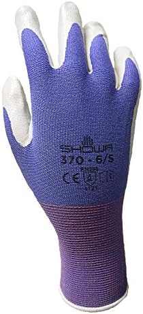 Градински клубни ръкавици Showa Atlas 370. Различни цветове - 4 опаковки. Размерът На Средната