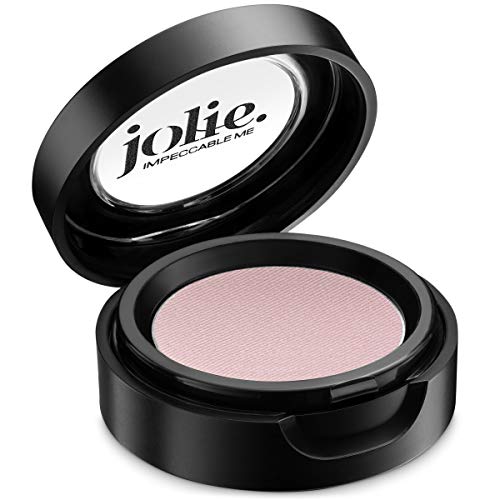 Пудровые пресовани сенки за очи Jolie Cosmetics с Метален Перламутровым блясък - Веганские, Без мирис, Единични сенки за очи 1,48 g Розово-червен цвят (Люминесцентно-розов)