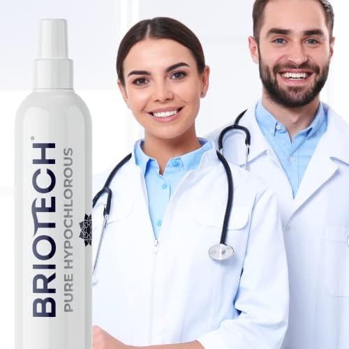 Гипохлористое вещество BRIOTECH Pure, оригинално препарат за почистване на премиум-клас HOCl, универсален почистващ препарат, одобрен