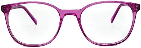 Очила Zoom Blue Light Blocking Glasses - Emily в Париж - Женски очила за облекчаване на напрежението на очите, Подобряване на съня, компютърни игри, качеството на оптика (за крем брюле