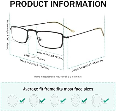 Eyekepper Спестете 10% на 5 опаковки пури в ограничени бройки очила за четене за мъже и 5 опаковки ридеров за четене на половин