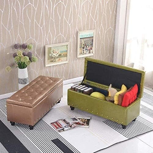 Стилен стол Simplicity Wood Cube, Пейка за съхранение, на Голяма Правоъгълна Табуретка за дивана от магазин за дрехи с копчета противоскользящими