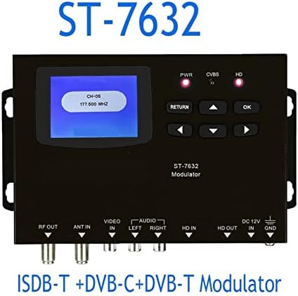 Дигитални сателитни измерители QYTEC ST-7632DVB-C DVB-T, ISDB-T Модулатор Star Finder
