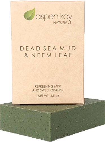 Сапун с кал от Мъртво море и Нимом за лице и тяло - Натурални Съставки – За всички типове кожа – Направено в САЩ 4,5 4 грама