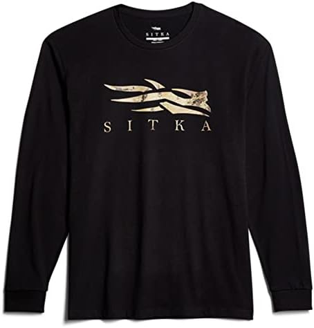 Мъжки t-shirt SITKA Gear Optifade Icon Pima От памук с дълъг ръкав