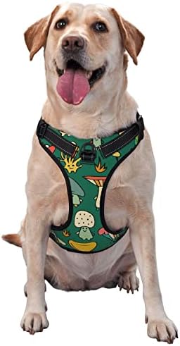Куче Шлейка Забавен Сладък Гъби Гъби Домашен Любимец Регулируема Открит Жилетка, Колан Големи