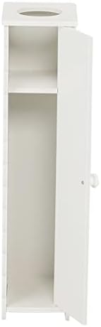 ZSEDP Малък Ъгъл Външен Шкаф За Съхранение на Баня и Като Тънък Тоалетка Тясна Кутия За Съхранение на Мивки В Банята Съхранение на Тъкани
