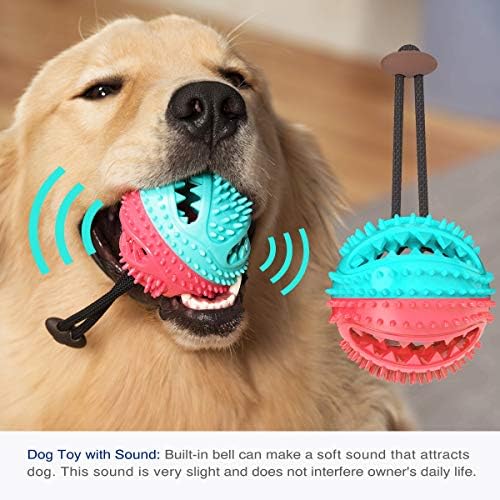 SUGEBETA Топка за домашни любимци, а моларно Топка За Кучета а моларно Топката Дъвчене Топка За Почистване на Зъбите на Интерактивна