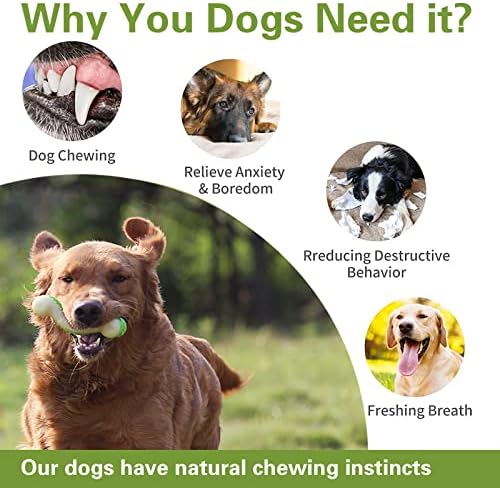 Играчки за агресивни кучета Fineiva, детски Играчки за Дъвчене за кучета от устойчив найлон с вкус на говеждо месо, детски Играчки