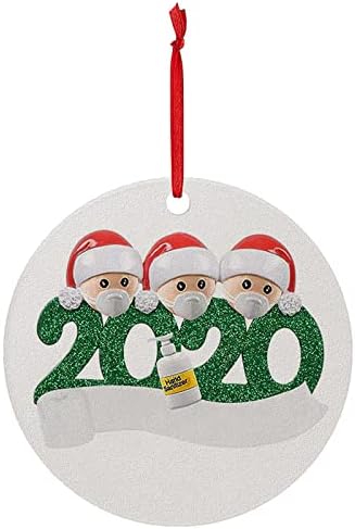 Семеен Запазен Интериор Празничен Дървена Украшение 2020 Персонализирани Изкуството на Коледната украса Подвешивает Скоби за Гирлянди за Стълби