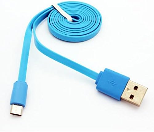 USB кабел с дължина 3 метра, захранващ Кабел за зарядно устройство microUSB, Тел власт, Съвместим с LG Aristo - Aristo 2 Plus -