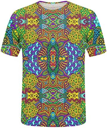 XIAXOGOOL Западните Ацтекские Сладки Блузи за Жени, по-Големи Размери, Графични Тениски, Ризи с Къс Ръкав, Блуза с кръгло деколте,