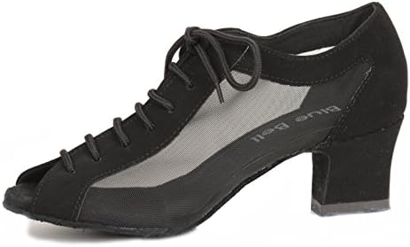 Обувки със звънци Ръчно изработени Дамски Обувки за Система за Салса на Сватбена конкурс за Танцови обувки Trisha на ток 1.8 инча