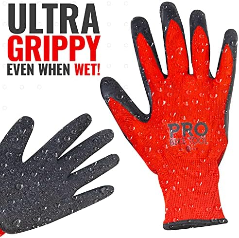 Ръкавици PRO BIKE TOOL Mechanics Gloves - Работни ръкавици от полиестер с дръжка, Дишащ материал, може да се пере в машина, Тежкотоварни