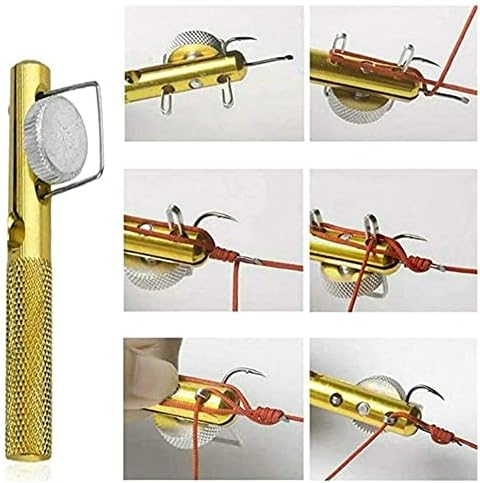 lasenersm 2 Бр. Инструмент за връзване на възли на Леске, риболов линия за Връзване на възли, Риболов Кука, Инструмент За Връзване