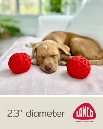 Играчка за куче с малка топка - естествен каучук (латекс) - Мека Пищащая играчка за кучета - Кученца за малки кученца - За