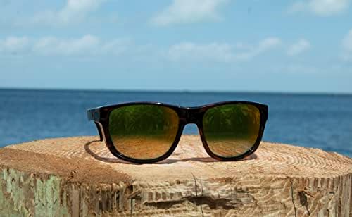 Поляризирани слънчеви очила Летящи до fisherman Duval Square с остри лещи, защита от ултравиолетови лъчи, перфектна за риболов и