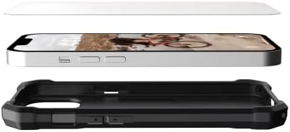 URBAN ARMOR GEAR UAG Калъф за iPhone 14 6,1 Плазмен Ледена Защитен Калъф и 6.1 Защитен слой от Закалено Стъкло Премиум-клас на екрана