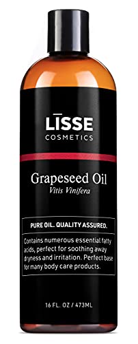 Lisse Чисто масло от гроздови семки - Тествано в партията и проверени от трети лица За всички типове кожа