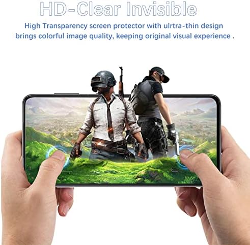 Nixinioo 2 опаковки със защитно фолио за Samsung Galaxy S21 5G с 2 и с малко пари защитно фолио за обектива на камерата, защита от надзъртане 9H Закалено стъкло, без мехурчета, проти