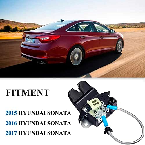 Който има ключалка на задния багажник E-Vniko, Съвместим с Hyundai Sonata от 2015 до 2017 година, Замества се Затвори Отвора на
