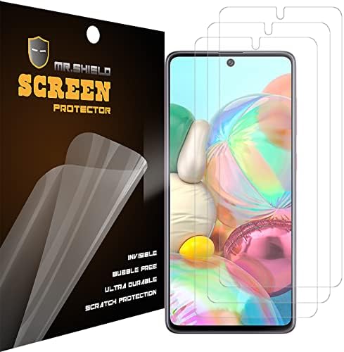 Mr.Щит [3 опаковки] е Предназначен за Samsung Galaxy A71 5G / Galaxy A71 5G UW-glare [Matte] защитно фолио за екрана (PET материал)