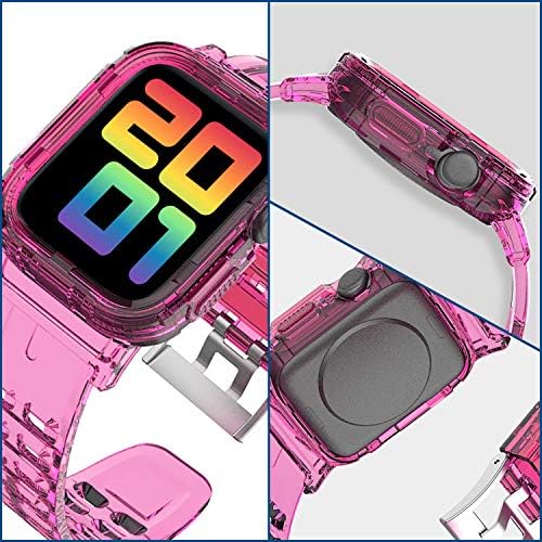 ZUSLAB【2 опаковки със защитно фолио за екрана, съвместим с джапанки Apple watch Каишка с броня за Носене на Аксесоари за Apple Watch