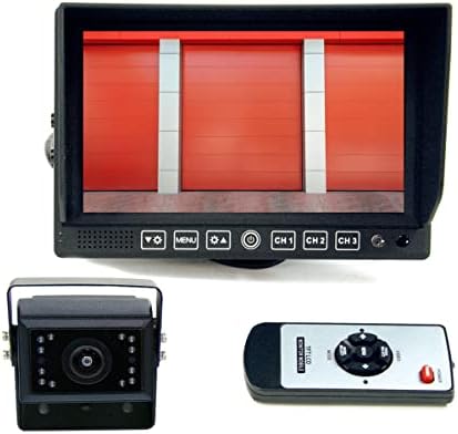 Прозрачна система за задно виждане ремарке Brandmotion с камера и 7-инчов монитор TRNS-3110 Универсално Подходяща за ремаркета Монитор