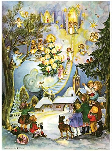 Коледен Календар Sellmer Angels Stairway Адвент - Календар