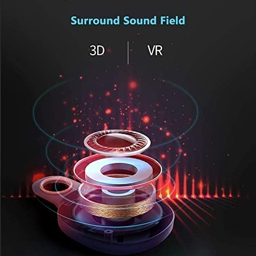 Слушалки MXJCC VR, което е съвместимо с вашия телефон Android - Универсални очила за виртуална реалност - Играйте в най-добрите си мобилни игри 360 филми с меки и удобни нови ?