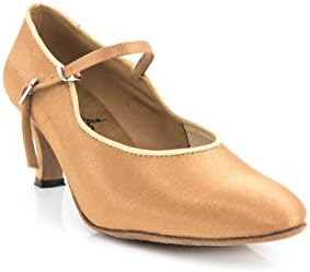 Обувки със звънци Ръчно изработени Дамски обувки за Система за Салса на Сватбени събития, Танцови обувки Rhea на ток 2.5 инча