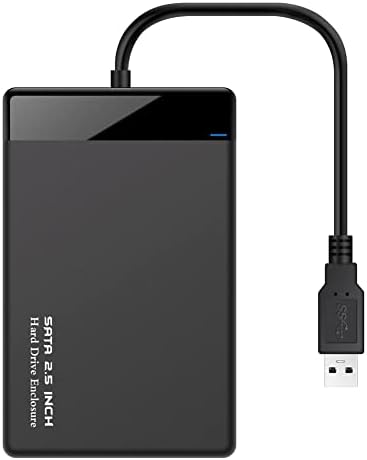 Корпуса на твърдия диск Midautoo 2,5-инчов адаптер SATA към USB 3.0 Корпуса на твърдия диск за SSD-диск на Корпуса на твърдия диск HDD Кутия Корпус HD външен твърд диск