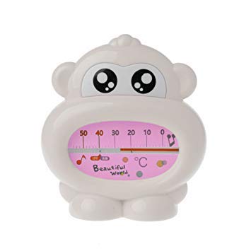 Сигурен термометър за вана или Стаен термометър във форма обезьянки Safe-O-Kid (1 опаковка, розов)