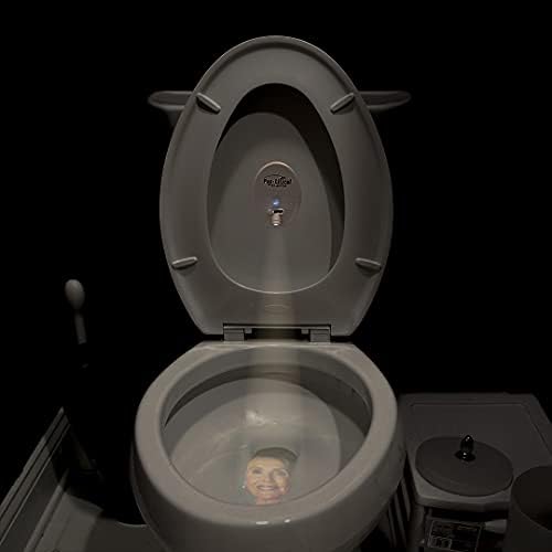 Пикай на целта За проектор тоалетна светлина Джо Байдън | Барак Обама | Нанси Пелоси | Камала Харис и Ролка тоалетна хартия, обманывающий Обама (комплект)