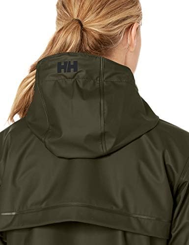 Жена Водоустойчив ветрозащитный дъждобран Helly-Hansen с качулка Moss