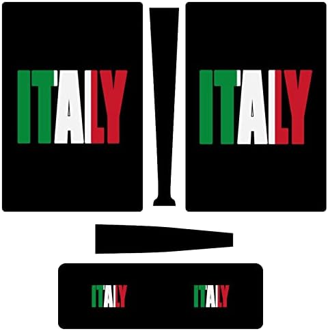 Италия Италиански Флаг на страната 3 бр. Стикер на Цялото Тяло Стикер за PS5 Digital Edition за конзолата PS5 и контролер