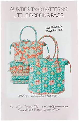 Образец за шиене чанти Little Poppins с Две Останки от дамски Чанти от Aunties Two