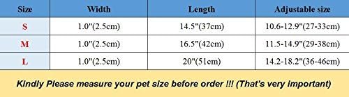 Benala Soft Genium Кожена Яка за Кученца със Златни Шипове за Малки до Средни Кучета Размер S, M, L 5 Цвята